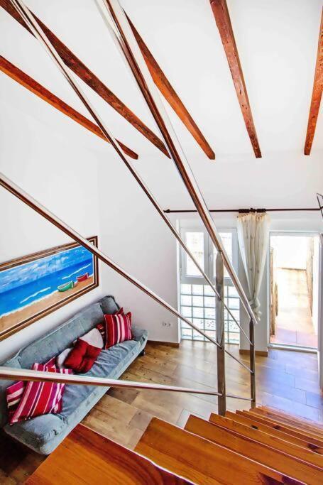 Acogedor Duplex Con Terraza Interior En La Playa Valência Exterior foto